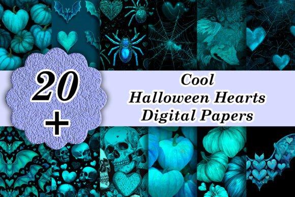 20 Turquoise Cool Halloween Hearts Paper: A Practical Review of an Unexpected Seasonal Asset