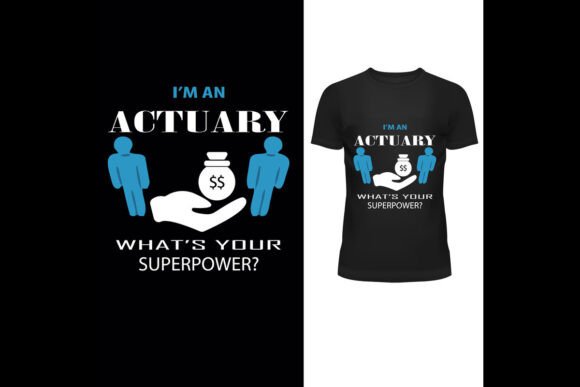 Actuary T Shirt Logo or Icon Design: From Concept to Wearable Branding