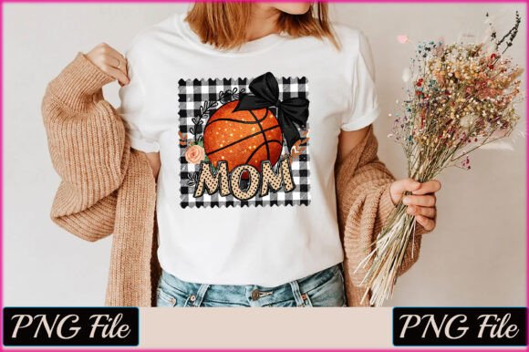 Basketball Mom Style Sublimation Clipart: Designing for the Sideline with Confidence