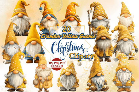 Cramber Yellow Gnome Christmas Clipart: A Practical Evaluation for Your Holiday Projects