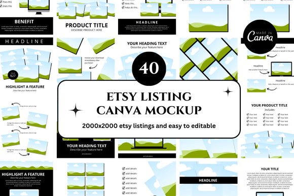 Etsy Listing Canva Mockup: What to Know Before You Buy or Create One