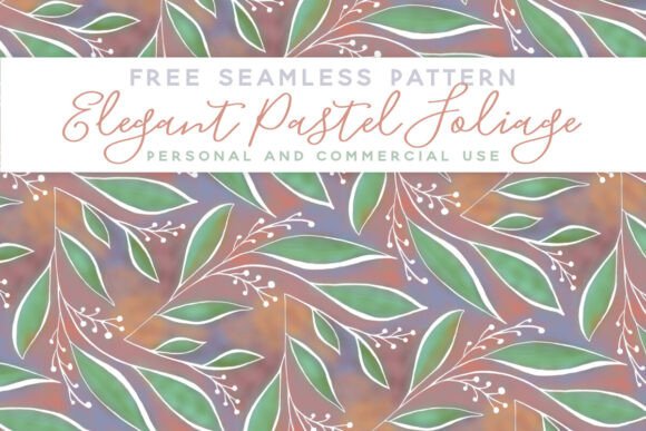 Free Blush Pink Pastel Foliage Pattern: A Designer's Guide