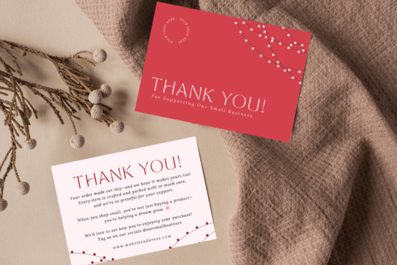 Free Simple Thank You Card Template