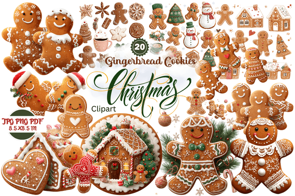 Gingerbread Cookies Christmas Clipart: Creative Uses & Ideas