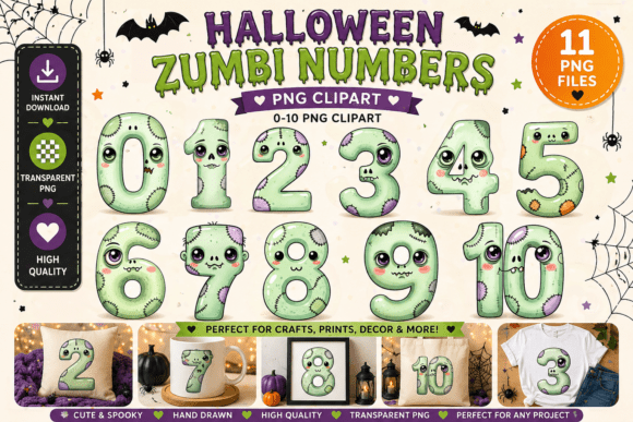Halloween Zombie Numbers with Funny Face: A Practical Workflow Guide for Creators and Professionals