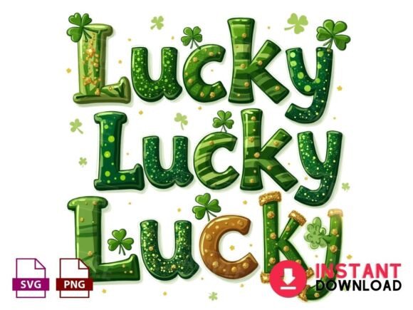 Lucky Clipart St. Patrick's Day Design: A Flexible Asset for Modern Festive Branding