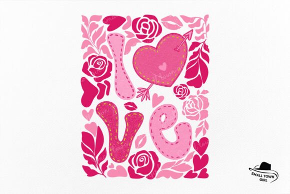 Pink Boho Valentine Love Heart Floral: A Style Guide