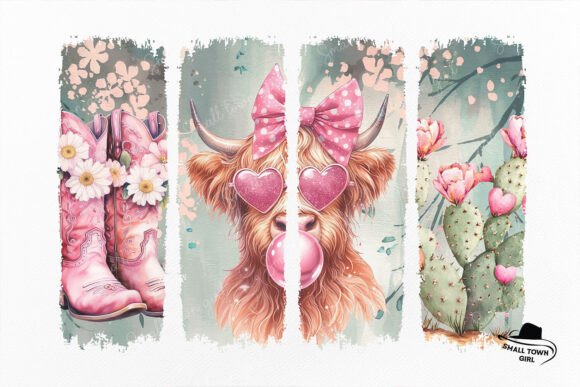 Retro Western Valentine Highland Cow Png: A Practical Evaluation for Creatives and Marketers