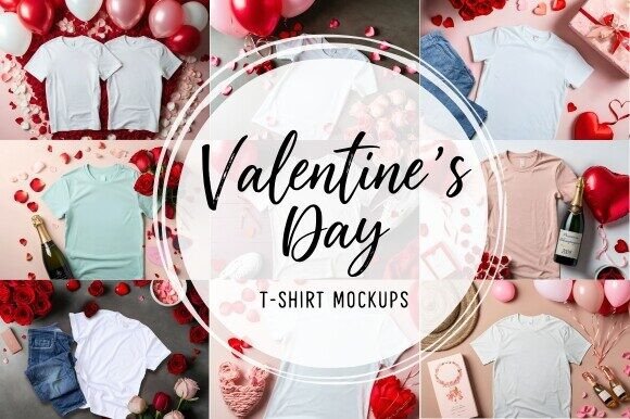 The Art and Utility of the Valentine’s Day T‑shirt Mockup