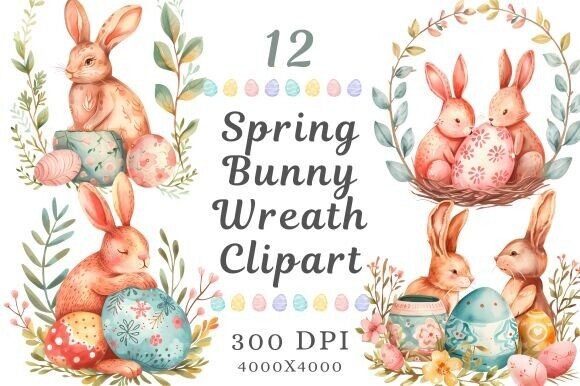 The Creative and Commercial Power of Cute Spring Wreath Clipar