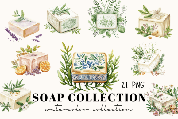 The Strategic Value of Soap Collection – Self Care Clipart in Modern Visual Branding