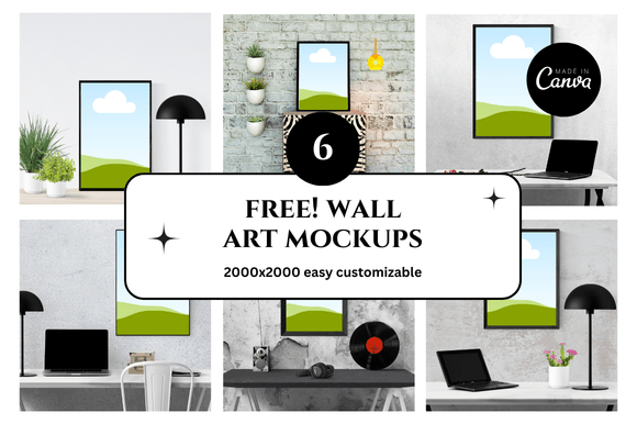 The Wall Art Mockup Guide for Etsy Sellers