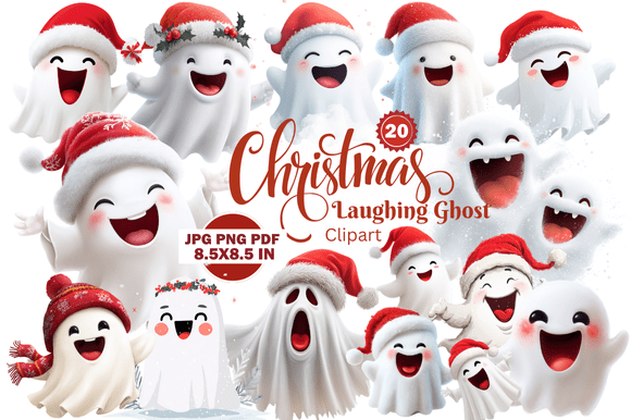 The Whimsical Charm of Christmas Laughing Ghost Clipart: A Complete Guide