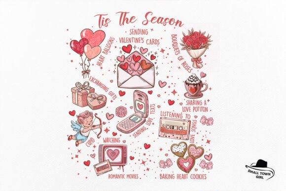 Tis the Season Love Retro Valentine PNG: A Practical Look at Its Design Value and Real-World Use
